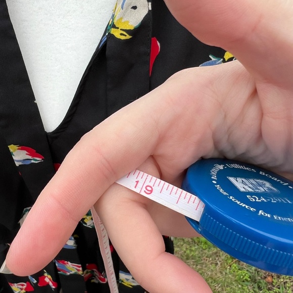 Ralph Lauren Floral Tie Neck Midi Dress - Picture 5 of 6